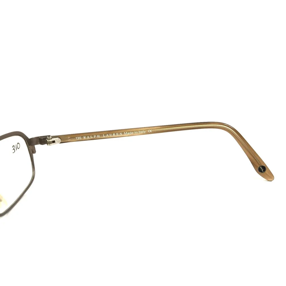 Vintage Ralph Lauren Petites Eyeglasses Frames RL678 OP2R Brown Gold 50-20-135